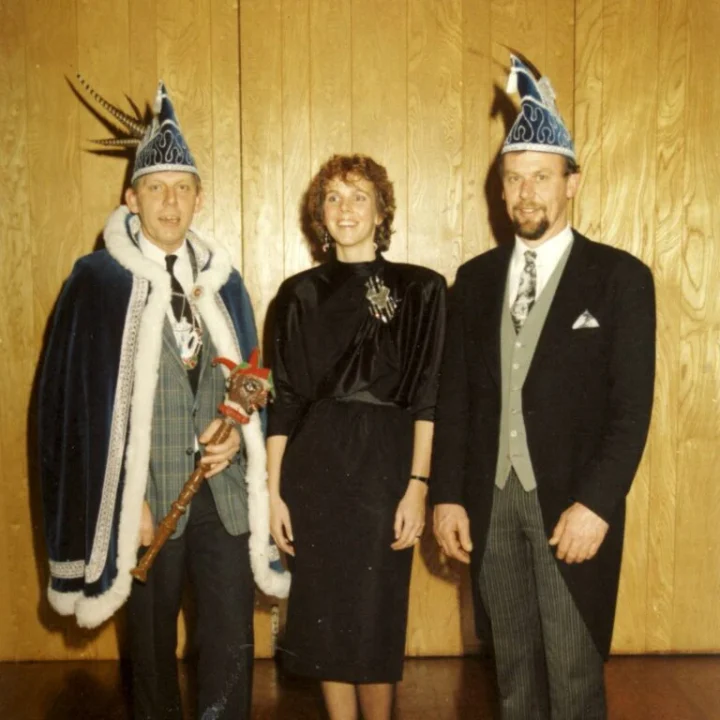 1986-1987 Prins Jan II Adjudant Jeannette Adjudant Sjaak