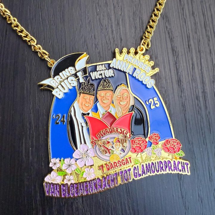 medaille carnavalsvereniging de deurdarsers spanbroek hoogwoud opmeer 2025